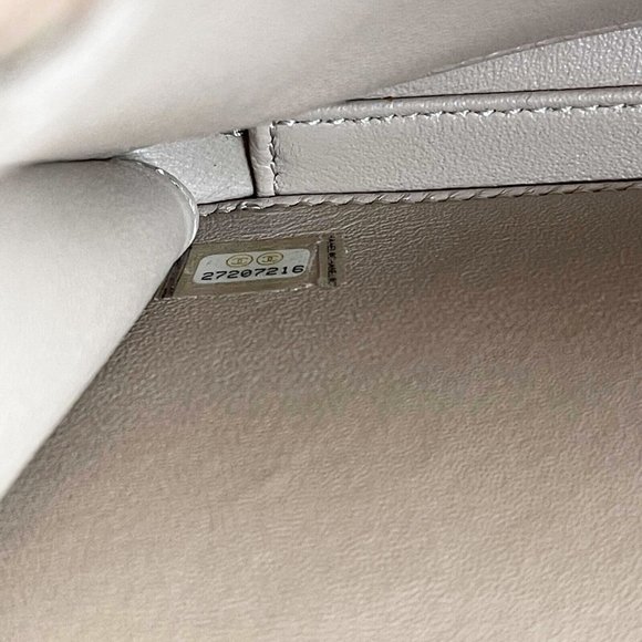 Chanel Excellent CC Filigree Vanity Case Medium Pink Beige Crossbody Handbag - Picture 5 of 13